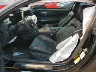 2024 Ford Mustang EcoBoost with VIN 1FA6P8TH5R5121733, listed as a Copart auction lot 50717815 with 9,748 mi miles and Salvage Title. Bid and sale history available at carsss.com. Image 7.