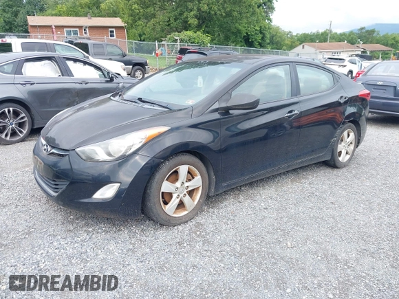 2012 Hyundai Elantra Limited with VIN KMHDH4AE6CU301408, listed as a IAAI auction lot 42691408 with 113,184 mi miles and . Bid and sale history available at DreamBid. Image 2.