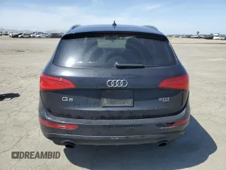 2013 Audi Q5 Premium with VIN WA1CFAFP7DA037028, listed as a Copart auction lot 57075835 with 142,617 mi miles and Salvage title. Bid and sale history available at DreamBid. Image 6.