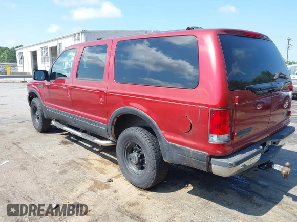 2000 Ford Excursion Limited with VIN 1FMNU43S5YEB26119, listed as a IAAI auction lot 42458492 with 234,586 mi miles and . Bid and sale history available at DreamBid. Image 3.