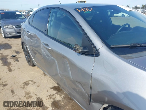 2015 Dodge Dart SXT with VIN 1C3CDFBB5FD407191, listed as a IAAI auction lot 41819011 with 168,567 mi miles and . Bid and sale history available at DreamBid. Image 6.