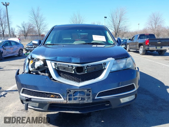 2012 Acura MDX Tech Pkg with VIN 2HNYD2H39CH521469, listed as a IAAI auction lot 41759153 with 161,466 mi miles. Bid and sale history available at carsss.com. Image 12.