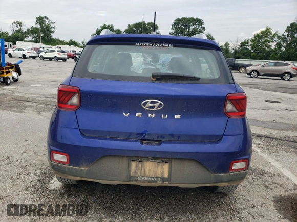 2023 Hyundai Venue SEL with VIN KMHRC8A32PU247461, listed as a Copart auction lot 59963175 with 39,036 mi miles and Salvage title. Bid and sale history available at DreamBid. Image 6.