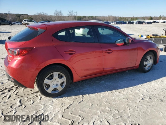 2014 Mazda 3 i Sport with VIN JM1BM1K78E1147603, listed as a Copart auction lot 47890505 with 96,403 mi miles and Salvage Title. Bid and sale history available at carsss.com. Image 3.