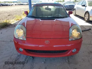 2004 Toyota MR2 z VIN JTDFR320840070477, wystawiony jako Copart lot #77913024 z przebiegiem 60 694 mil mil oraz Szkoda całkowita • Salvage title. Historia ofert i sprzedaży dostępna na DreamBid. Obrazek 5.