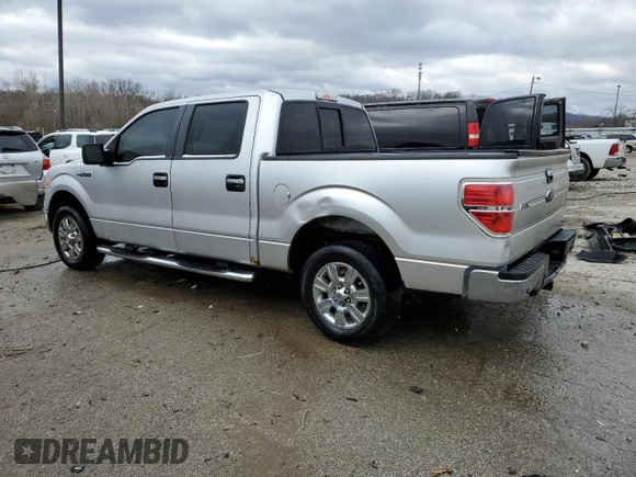 2010 Ford F-150 XL with VIN 1FTFW1CV9AFB28242, listed as a Copart auction lot 47129705 with 244,097 mi miles and Non Repairable. Bid and sale history available at carsss.com. Image 2.