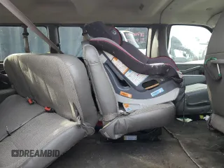 2018 Chevrolet Express Passenger LT with VIN 1GAZGPFG3J1245055, listed as a Copart auction lot 87807965 with 106,634 mi miles and Salvage title. Bid and sale history available at DreamBid. Image 11.