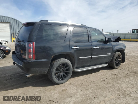 2010 GMC Yukon Denali with VIN 1GKUKEEF3AR134931, listed as a Copart auction lot 49961725 with 0 mi miles and Salvage Title. Bid and sale history available at carsss.com. Image 3.