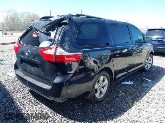 2017 Toyota Sienna LE Auto Access Seat with VIN 5TDKZ3DC6HS830933, listed as a IAAI auction lot 41973417 with 88,449 mi miles and . Bid and sale history available at DreamBid. Image 4.