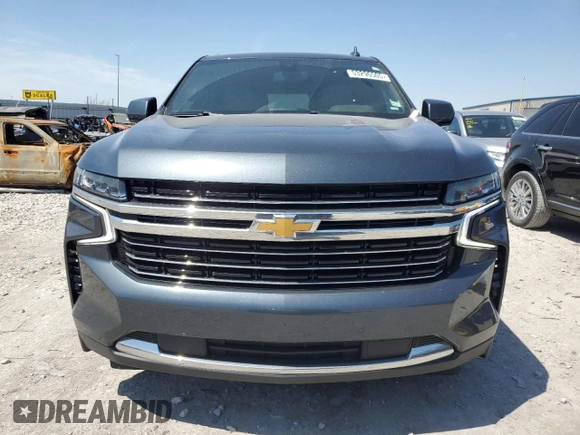2021 Chevrolet Tahoe LT with VIN 1GNSCNKD7MR355575, listed as a Copart auction lot 53296505 with 91,928 mi miles and Salvage title. Bid and sale history available at DreamBid. Image 5.