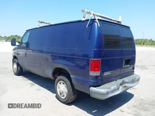 2008 Ford Econoline Cargo Commercial with VIN 1FTNE24W38DA15310, listed as a IAAI auction lot 42060940 with 213,468 mi miles and . Bid and sale history available at carsss.com. Image 3.