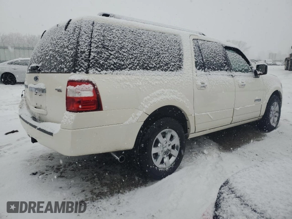 2008 Ford Expedition EL Limited with VIN 1FMFK20598LA66421, listed as a Copart auction lot 87637235 with 235,237 mi miles and Salvage Title. Bid and sale history available at carsss.com. Image 3.