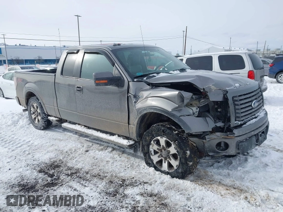 2012 Ford F-150 XL with VIN 1FTFX1EF5CFA47826, listed as a IAAI auction lot 41416177 with 116,988 mi miles. Bid and sale history available at carsss.com. Image 1.