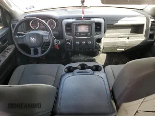 2023 Ram 1500 Express with VIN 3C6RR7KTXPG669368, listed as a Copart auction lot 51574025 with 35,443 mi miles and Salvage title. Bid and sale history available at DreamBid. Image 8.