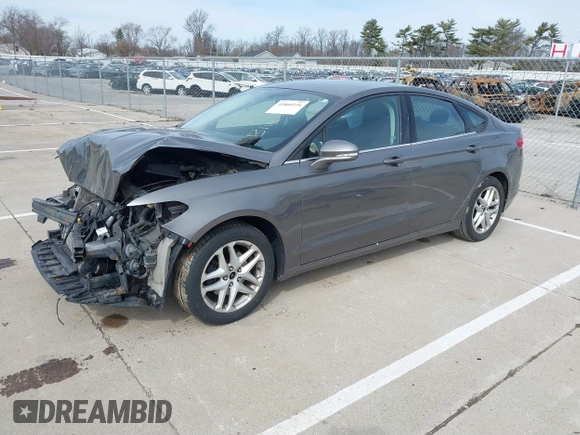 2013 Ford Fusion SE with VIN 3FA6P0HR2DR250053, listed as a IAAI auction lot 41860234 with 153,847 mi miles. Bid and sale history available at carsss.com. Image 2.