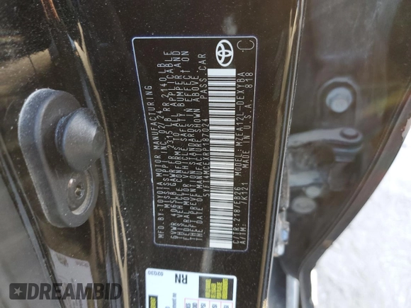 2024 Toyota Corolla XSE with VIN 5YFT4MCEXRP187024, listed as a Copart auction lot 42093545 with 57,561 mi miles and Salvage Title. Bid and sale history available at carsss.com. Image 15.