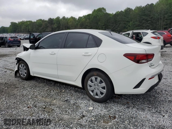 2023 Kia Rio LX z VIN 3KPA24AD6PE604127, wystawiony jako Copart lot #53955075 z przebiegiem 12 319 mil mil oraz Szkoda całkowita • Salvage title. Historia ofert i sprzedaży dostępna na DreamBid. Obrazek 2.
