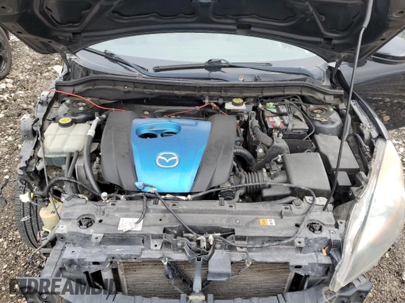 2012 Mazda 3 i Grand Touring with VIN JM1BL1W73C1570860, listed as a Copart auction lot 50317845 with 120,908 mi miles and Salvage Title. Bid and sale history available at DreamBid. Image 11.
