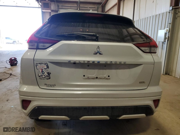 2022 Mitsubishi Eclipse Cross SE with VIN JA4ATWAA3NZ028135, listed as a Copart auction lot 45532225 with 81,984 mi miles and Salvage Title. Bid and sale history available at carsss.com. Image 6.