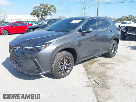 2024 Lexus NX 250 Premium with VIN 2T2GDCAZ8RC013255, listed as a IAAI auction lot 41503797 with 11,979 mi miles and . Bid and sale history available at DreamBid. Image 2.