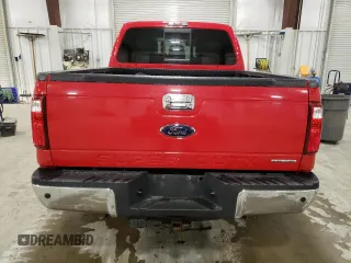 2015 Ford Super Duty F-250 SRW Lariat with VIN 1FT7W2B64FED07743, listed as a Copart auction lot 53460125 with 72,800 mi miles and Salvage Title. Bid and sale history available at carsss.com. Image 6.