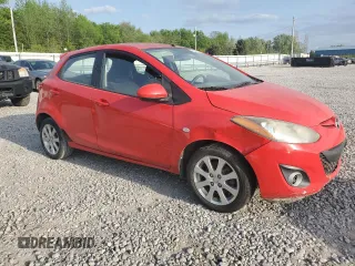 2012 Mazda 2 Touring with VIN JM1DE1LY7C0131375, listed as a Copart auction lot 53147955 with 216,971 mi miles and Salvage Title. Bid and sale history available at carsss.com. Image 4.