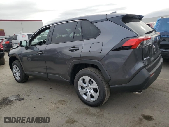 2025 Toyota RAV4 LE with VIN 2T3H1RFV4SC308652, listed as a Copart auction lot 46656685 with 203 mi miles and Salvage Title. Bid and sale history available at carsss.com. Image 2.