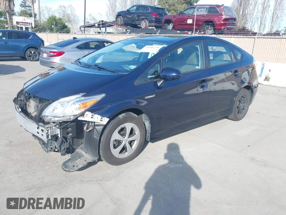 2015 Toyota Prius Four with VIN JTDKN3DU0F0473415, listed as a IAAI auction lot 42008750 with 87,760 mi miles. Bid and sale history available at carsss.com. Image 18.