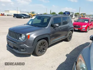 2018 Jeep Renegade Latitude with VIN ZACCJABB7JPH97177, listed as a IAAI auction lot 42671730 with 48,989 mi miles and . Bid and sale history available at DreamBid. Image 17.