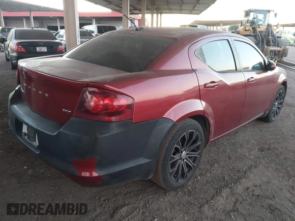 2014 Dodge Avenger SXT z VIN 1C3CDZCB3EN202882, wystawiony jako IAAI lot #41014567 z przebiegiem 152 793 mil mil oraz . Historia ofert i sprzedaży dostępna na DreamBid. Obrazek 4.