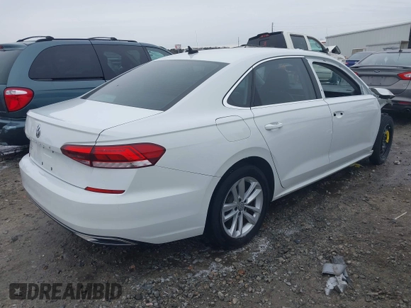 2020 Volkswagen Passat 2.0T SE with VIN 1VWSA7A32LC009225, listed as a IAAI auction lot 41385068 with 106,202 mi miles. Bid and sale history available at carsss.com. Image 4.