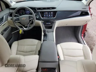 2024 Cadillac XT6 FWD Premium Luxury with VIN 1GYKPCRS1RZ700168, listed as a Copart auction lot 59327055 with 21,001 mi miles and Salvage title. Bid and sale history available at DreamBid. Image 8.