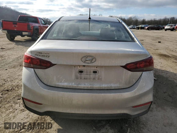 2018 Hyundai Accent SEL with VIN 3KPC24A39JE026905, listed as a Copart auction lot 43460564 with 120,657 mi miles. Bid and sale history available at carsss.com. Image 6.
