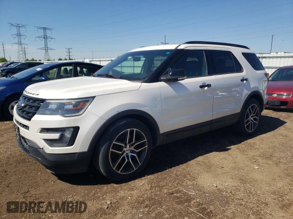 2016 Ford Explorer Sport z VIN 1FM5K8GT3GGA81426, wystawiony jako Copart lot #58426145 z przebiegiem 121 721 mil mil oraz Czysty tytuł • Clean title. Historia ofert i sprzedaży dostępna na DreamBid. Obrazek 1.