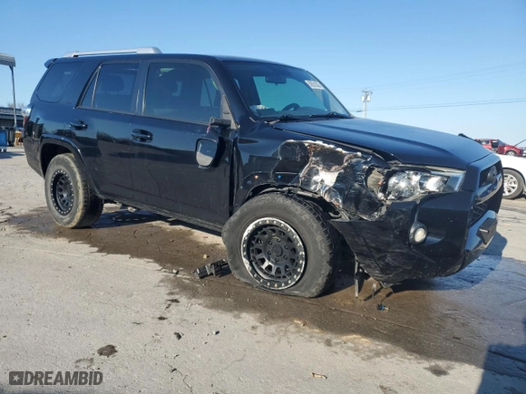 2014 Toyota 4Runner SR5 with VIN JTEZU5JR3E5079756, listed as a Copart auction lot 50551505 with 188,716 mi miles and Salvage Title. Bid and sale history available at carsss.com. Image 4.