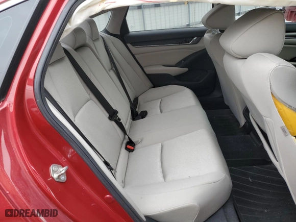 2019 Honda Accord Sedan LX 1.5T with VIN 1HGCV1F15KA004998, listed as a Copart auction lot 45697355 with 126,373 mi miles and Salvage Title. Bid and sale history available at carsss.com. Image 10.