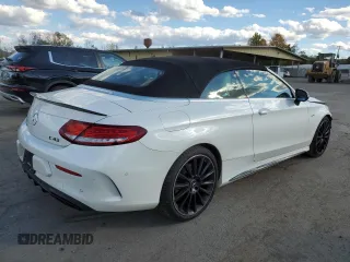 2018 Mercedes-Benz C 43 AMG with VIN WDDWK6EB5JF681780, listed as a Copart auction lot 75207094 with 91,484 mi miles and Salvage title. Bid and sale history available at DreamBid. Image 3.