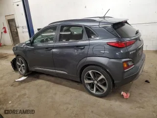 2018 Hyundai Kona Ultimate with VIN KM8K53A57JU123869, listed as a Copart auction lot 87012934 with 111,482 mi miles and Salvage Title. Bid and sale history available at carsss.com. Image 2.