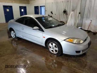 2001 Mercury Cougar z VIN 1ZWFT61LX15601779, wystawiony jako Copart lot #72073124 z przebiegiem 121 192 mil mil oraz Szkody całkowita. Historia ofert i sprzedaży dostępna na DreamBid. Obrazek 4.