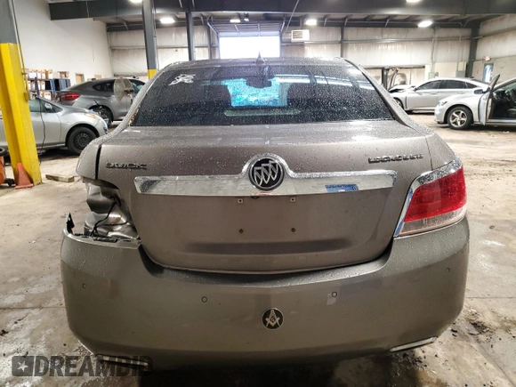 2012 Buick LaCrosse Premium 3 with VIN 1G4GH5G32CF139029, listed as a Copart auction lot 56662515 with 189,315 mi miles and Salvage title. Bid and sale history available at DreamBid. Image 6.
