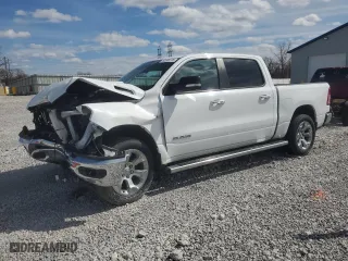 2019 Ram 1500 Big Horn/Lone Star with VIN 1C6RRFFG6KN818401, listed as a Copart auction lot 50503725 with 112,503 mi miles and Salvage Title. Bid and sale history available at carsss.com. Image 1.
