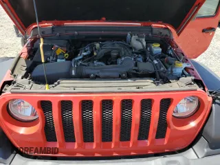 2022 Jeep Wrangler Unlimited Sport S z VIN 1C4HJXDG6NW240786, wystawiony jako Copart lot #59190995 z przebiegiem 46 172 mil mil oraz Szkoda całkowita • Salvage title. Historia ofert i sprzedaży dostępna na DreamBid. Obrazek 12.