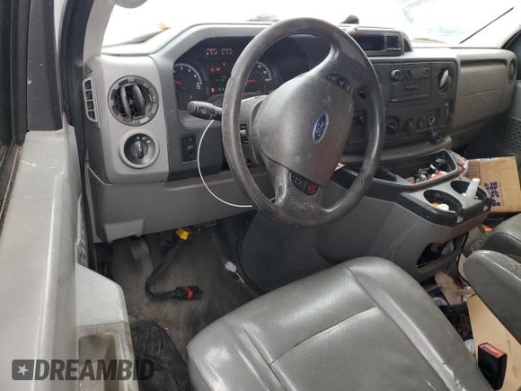 2014 Ford Econoline Cargo Commercial with VIN 1FTSS3EL2EDA59008, listed as a Copart auction lot 55925255 with 224,761 mi miles and Clean Title. Bid and sale history available at DreamBid. Image 8.