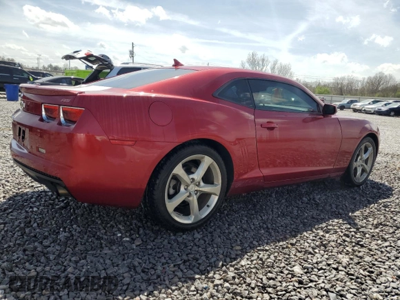 2013 Chevrolet Camaro LT with VIN 2G1FC1E31D9124390, listed as a Copart auction lot 49601515 with 81,757 mi miles and Salvage Title. Bid and sale history available at carsss.com. Image 3.