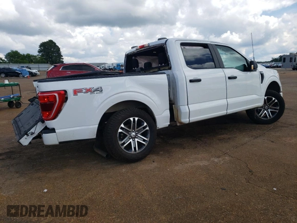 2022 Ford F-150 XL с VIN 1FTEW1EP4NKD37962, выставлен на аукционе Copart как лот 56134485 с пробегом 110 185 миль миль и Списание • Salvage title. История ставок и продаж доступна на DreamBid. Изображение 3.