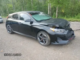 2019 Hyundai Veloster Turbo с VIN KMHTH6ABXKU008137, выставлен на аукционе Copart как лот 64395155 с пробегом 141 550 миль миль и Списание • Salvage title. История ставок и продаж доступна на DreamBid. Изображение 4.