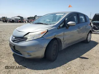 2015 Nissan Note SR with VIN 3N1CE2CP9FL418008, listed as a Copart auction lot 60336955 with 104,190 mi miles and Salvage title. Bid and sale history available at DreamBid. Image 1.