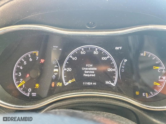 2017 Jeep Grand Cherokee Overland with VIN 1C4RJECG2HC868313, listed as a Copart auction lot 79510394 with 111,624 mi miles and Salvage Title. Bid and sale history available at carsss.com. Image 9.