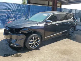 2022 Acura MDX w/Technology Package with VIN 5J8YE1H44NL005470, listed as a Copart auction lot 57037574 with 31,550 mi miles. Bid and sale history available at carsss.com. Image 1.