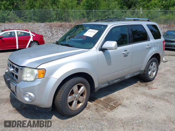 2011 Ford Escape Limited with VIN 1FMCU9EG4BKB00942, listed as a IAAI auction lot 42470733 with 247,461 mi miles and . Bid and sale history available at DreamBid. Image 2.